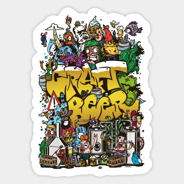 Craft beer Sticker by manuvila